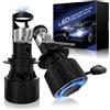 SHINYY Lampadine H7 LED Lenticolari Fari per Auto o Moto, 2026 Nuovo 30000LM Alta Potenza 6500K Bianco Lampade LED H7 con Lente Canbus Anti Errore Abbaglianti Anabbaglianti, Plug and play, Pack de 2