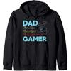 Gamer Nerd Apparel designs Papà giocatore L'uomo e il mito -Video Gamer Felpa con Cappuccio