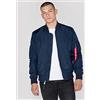 Alpha Industries MA-1 Giacca bomber da uomo Rep.Blue
