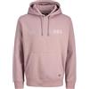 JACK & JONES Jprbluloyal - Felpa con Cappuccio Prau25, Twilight Mauve, S