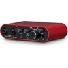 BOMGE Interfaccia audio USB alimentazione phantom XLR/48V, 32bit/192kHz ad alta fedeltà, per interfaccia mixer audio da studio per chitarristi, cantanti, podcaster, produttori, plug and play