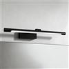 Lampada LED da Specchio 40cm Nera 6W IP54 - da Parete Colore Bianco Naturale 4.000K