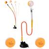 KYSUN Allenatore di Tennis da Tavolo, Allenatore di Ping-Pong Regolabile con 2 Palline, Ventosa, Rapido Rimbalzo Palla Clip Macchina di Formazione in PVC, Sport Competitivi Forniture per Ping Pong
