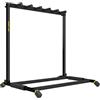 Monkey Loop Floor Prime 5 - Piano Stand per 5 Chitarre o Bassi - Compatibile con Chitarre Elettriche e Bassi Elettrici - Supporto Riempita di Schiuma - Resistente ai Graffi