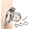 MKGMYGZ Gabbia Pene Chastity Cage Uomo Castità Maschile Per Giochi Erotitici Sexy Per Coppie RYCB (50mm)