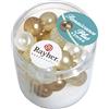 Rayher Perle Cerate Vetro Rinascim., Semitrasp., Misto Bianco/Beige, 10 Mm, C.Foro Grande, Scat.32 Pz, 14470000