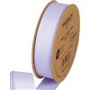 Halbach Seidenbänder Nastro in grosgrain di alta qualità, larghezza: 25 mm, lunghezza: 25 m, nastro regalo sostenibile in poliestere riciclato, ideale come nastro, colore: lavanda