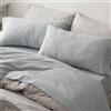 Burrito Blanco | Lenzuola in Flanella di Cotone | Letto da 90 cm. (+Misure Disponibili) | Design 575 | Colore Blu (90 x 190/200 cm)