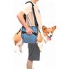 COODEO Dog Carry Sling, Zaino di emergenza Pet Gambe Supporto Dog Lift Harness, Cane Carrier per Cani Artrite (L, blu)