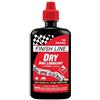 Finish Line Lubrificante Dry Lube per catena della bicicletta con tecnologia ceramica, 4 oz/120 ml, bottiglia spremibile, nero
