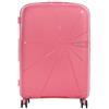 AMERICAN TOURISTER Trolley Medio Expansible unisex con tre tasche zip Rosa Profondità 27/30 cm Lunghezza 46 cm Altezza 67 cm Polipropilene