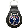 Family-crests Fob In Pelle Dell'Esercito Britannico Dei 21° Lancieri (Impero Dell'India)