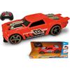 MONDO Motors Hot Wheels Night Shifter, modello in scala 1:16, con batterie ricaricabili, fino a 8 Km/h di velocità, auto giocattolo per bambini 63851, colore rosso