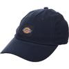 Dickies Men's Washed Canvas Cap Dark Navy Snapback Hat Blue