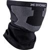 X-Bionic Scaldacollo unisex per sport invernali - Termoregolazione e gestione dell'umidità, ideale per sci e snowboard, per prestazioni ottimali in condizioni di freddo - Nero/Grigio, S/M