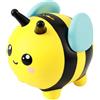 I-TOTAL® - Salvadanaio Divertente Decorativo/Portamonete in Plastica - Idea Regalo (BEE)