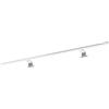kalb Material für Möbel kalb | Spectraline LED luce da bagno 120cm IP44 luce a specchio 18W adatta per ambienti umidi 230V collegabile direttamente Montaggio 3 in 1 (Grigio argento - Bianco neutro)