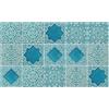 Ulticool - Adesivi impermeabili - Motivo fiabe arabo-marocchine - 15x15 cm - 15 pezzi Adesivi autoadesivi per piastrelle in foglio - per parete bagno - Parete cucina - Piastrelle adesive