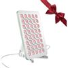 Nanoleaf Lampada a Infrarossi Pannello Terapia Luce Rossa Viso e Corpo, 160 LED Doppia Lunghezza d'Onda (630 nm + 850 nm), Timer Integrato, 4 Livelli Intensità, Supporto e Occhiali Inclusi