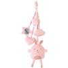 roba Ciondolo & Play Set Lil Cuties Lily - Giostrina da Appendere alla Baby Gym roba e per la Culla - Gioco Montessori - 100 g - Ottimale per la Coordinazione - Rosa