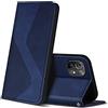 ZONNAVI Cover per Xiaomi Mi 11 Lite 4G / 5G / 5G NE, Flip Custodia Pelle PU con [Slot Cart] [Supporto Stand] [Magnetica], Cover a Libro Portafoglio per Xiaomi Mi 11 Lite 4G / 5G / 5G NE (Blu)