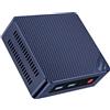 Beelink Mini PC, Mini S12 Mini Computer con Alder Lake-N95 (4C/4T), Max Turbo 3.4GHz, 12G Single Channel LPDDR5 4800MT/s, 512G M.2 STAT3 SSD, Supporto WiFi 5/2500Mbps LAN/BT 4.2/Dual HDMI