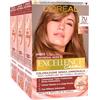 L'Oreal Paris L'Oréal Paris Tinta Permanente Excellence Creme Universal Nude 7U Biondo Universale Colorazione Triplo Trattamento Copre 100% dei Capelli Bianchi Senza Ammoniaca - 3 Tinte