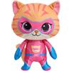 Just Play Piccolo peluche di Ginny SuperKitties Disney Junior, 17,8 cm, gattino, tessuto morbido, giocattoli per bambini dai 2 anni