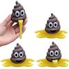 T TAKONE TAKONE Puking Ball Kackwurst - 4 palline divertenti da schiacciare a forma di feccia, giocattolo antistress per adulti, pensierini per feste