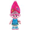Mattel TROLLS - Feature Plush Peluche a Forma di Papavero Trolls 3 Band Together Hair Pops Showtime Surprise Queen