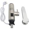 lyrlody Rubinetto Elettrico, Miscelatore con Riscaldatore Istantaneo D'Acqua 3300W Miscelatore Elettrico per Bagno con Indicatore LED della Temperatura, per Giardino