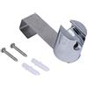 Ymiko Supporto per Spruzzatore Bidet in Acciaio Inossidabile e ABS con Montaggio a Parete per WC Sospeso, Superficie Piana Liscia, Bagno Moderno, Installazione Facile, Uso Domestico, Hotel