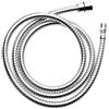 Bluewater Armaturen Tubo flessibile universale per doccia, 150 cm, 1/2 x M15 x 1, per rubinetto da cucina con doccetta estraibile, sostituisce 125763, tubo di ricambio con connettori cromati, tubo doccia per rubinetto,