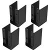Xingwenhao Connettori a Staffa per Travi, Set di 4 Pezzi Type B, Staffe Nascoste per Sospensione Travi 5 x 9,4 cm, Flange in Acciaio per Swingset