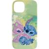 Disney Stich e angelo trifoglio verde Custodia per iPhone 14
