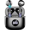 Jxrev Cuffie Bluetooth Auricolari Bluetooth 5.4, Cuffie Wireless con 4 ENC Cancellazione Rumore Mic, Cuffie in Ear 40 Ore di Riproduzione, Cuffie Senza Filo HiFi Stereo IP7 Impermeabili per iOS & Android