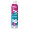 Inodorina Shampoo Secco per Cani, Gatti e Cuccioli (300 ml, Profumo di Talco) - Mousse ad Azione emolliente e detergente - Rispetta Il PH Naturale, Ideale per lavaggi frequenti