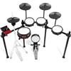 Alesis Nitro Ultimate Batteria Elettronica con Pad Mesh Silenziosi a Doppia Zona, Charleston Indipendente, 640 Suoni BFD Autentici e 52 Kit, Bluetooth, Drumeo, USB MIDI, Compatibile con Doppia Cassa