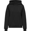 ONLY Onlscarlett L/S Hood Ub Swt, Nero, L Donna