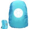 Ourdort Copri Zaino per Pioggia, 35L Coprizaino Impermeabile, Parapioggia per Zaino, Parapioggia per Zaino Reflective, Parapioggia di Riflettente, Parapioggia Zaino, per Campeggio,Viaggi