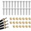 CJMUQHEHH BH90 Freno a Disco Olive e Pin, 10 Set Tubo Freno Idraulico Bicicletta, Ricambio Shimano per Freno a Disco Bicicletta