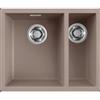Elleci ZEN 150 LKZ15089 Lavello Cucina 2 vasche Sopratop - Sottotop 556 x 456 cm finitura Keratek Dove 89