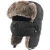 DongBao Colbacco Russo Cappello con Paraorecchie Inverno Sci Cappello Uomo Donna Berretto Aviatore Anti Vento in Pelliccia Sintetica
