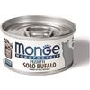 Monge Monoprotein BUFFALO, cibo umido per gatti (cibo per gatti di alta qualità a base di bufalo, cibo umido bilanciato, altamente digeribile, fonte di proteine, senza cereali, 80 g)