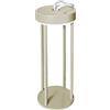 Majestic GEMMA AV - Lampada LED da tavolo o appendibile tramite gancio in silicone, Luce Calda-Naturale-Fredda, Adatta per interni ed esterni IP54, batteria ricaricabile, Avorio