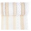 IDONGCAI Pizzo di cotone Trim Pizzo per artigianato Pizzo a nastro per matrimonio Decorazione di nozze Pacchetto natalizio Cucito fai da te Forniture artigianali Mix 40 iarde (5 iarde ciascuno)