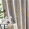 FMFUNCTEX Tende oscuranti grigie 137 cm oro