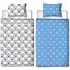 Manchester United Character World Ufficiale Manchester City FC - Copripiumino singolo senza copripiumino, reversibile, cuscino e federa, lavabile, perfetto per viaggi e pigiama party, 10,5 tog