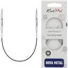 KnitPro - Knitpro Nova Metal (25 cm, 3.25) Aghi a Maglia Circolare - 1 unità