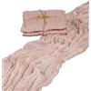 Halbach Seidenbänder Runner da tavolo, larghezza: 70 cm, lunghezza: 300 cm, lavabile, per matrimoni, compleanni o come decorazione da tavolo, tovaglia sottile, effetto cotone, colore: rosa